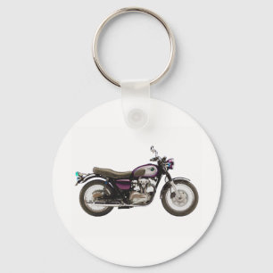 Retro-Motorrad Schlüsselanhänger