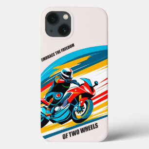 🌄 Retro-Motorradreise durch die Sunset-Wüste Case-Mate iPhone Hülle