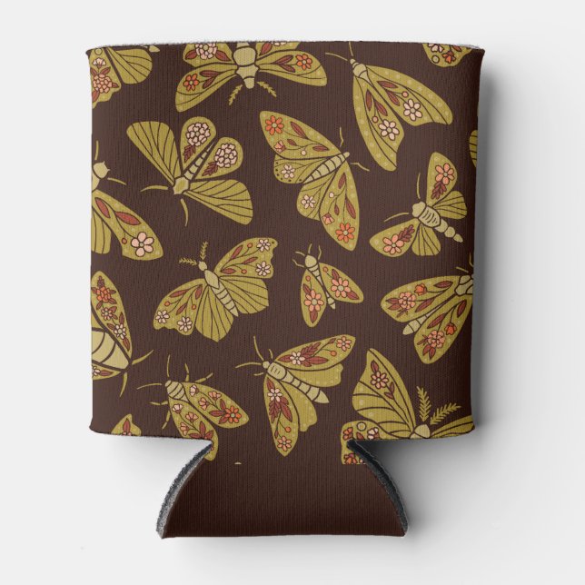 Retro-Motten der 1970er Dosenkühler (Vorderseite)