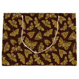 Retro-Motten der 1970er Große Geschenktüte