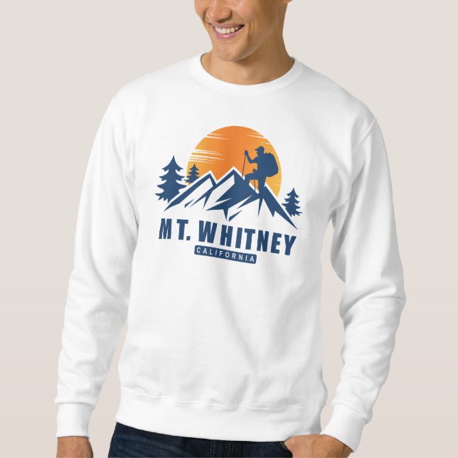 Retro Mount Whitney Hike T - Shirt (Vorderseite)
