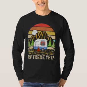 Retro Mountains RV Van I Hate Ausreißen Vintag T-Shirt