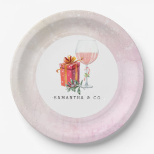 Retro Movie Christmas Party Pappteller