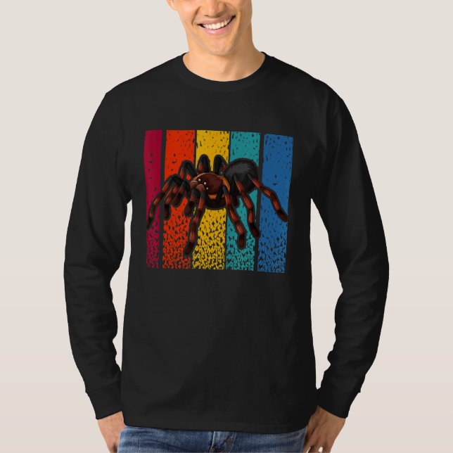 Retro Multi-Legged Horror Hamster Tarantula Graphi T-Shirt (Vorderseite)
