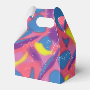 Retro Multicolor 90s Geschenkschachtel