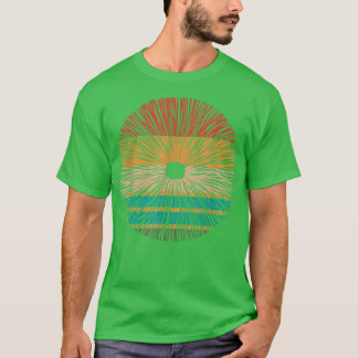 Retro Mushroom Cap Fungi Mycology Shroom Hunter T-Shirt