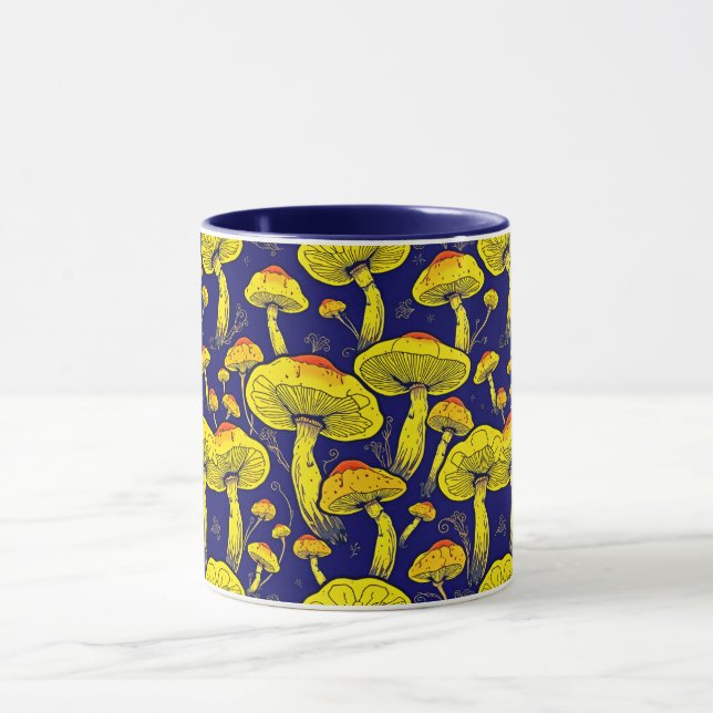 Retro Mushroom Tasse - Bold & Vibranarm (Zentrum)