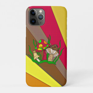 Retro Mushrooms Vintage Farben Pop Art Case-Mate iPhone Hülle