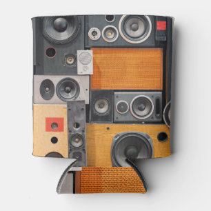 Retro Music Lautsprecher Wall Design Dosenkühler
