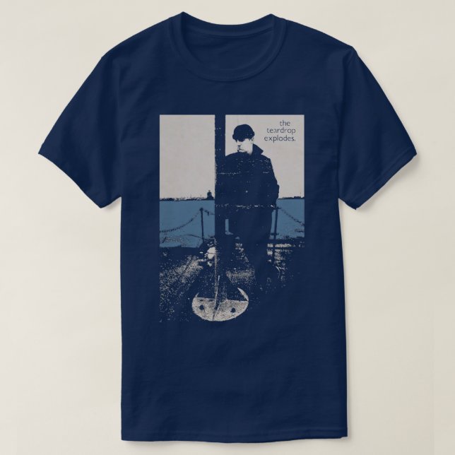 Retro Music The Teardrop explodiert Gift Movie Fan T-Shirt (Design vorne)