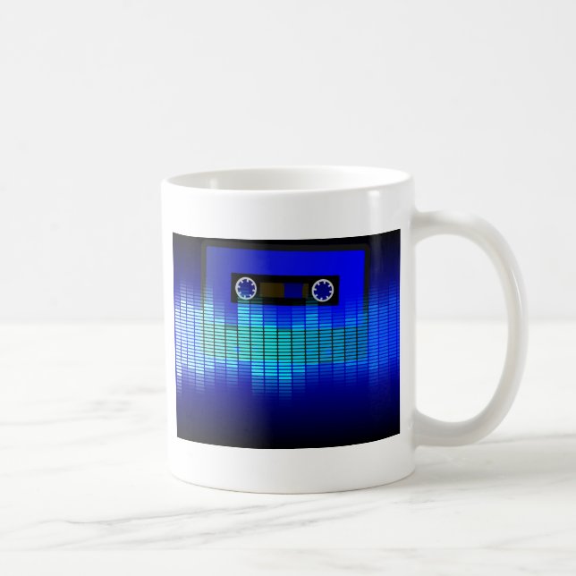 Retro Musik Kaffeetasse (Rechts)