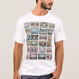 Retro-Musik-Kassette: Nostalgisches Symbol T-Shirt