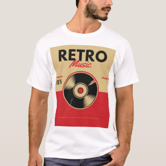 Retro-Musik T-Shirt