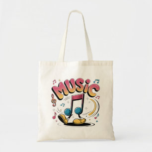 Retro-Musik Tragetasche