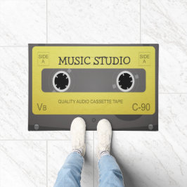 Retro-Musikband Personalisiert Fußmatte