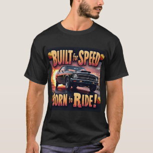Retro-Muskel - für schnelles grafisches T-Shirt ge