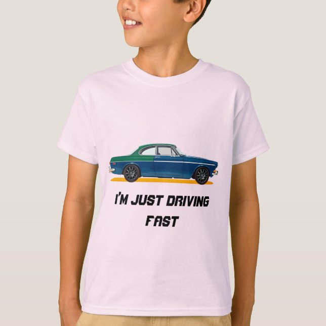 Retro-Muskelwagen T-Shirt (Vorderseite)