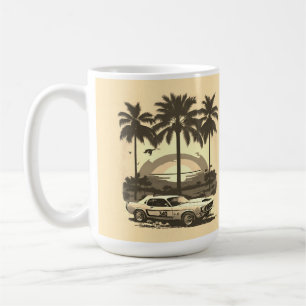 RETRO MUSTANG CAR Mug