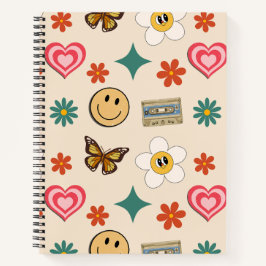 Retro-Muster 01 Notizbuch