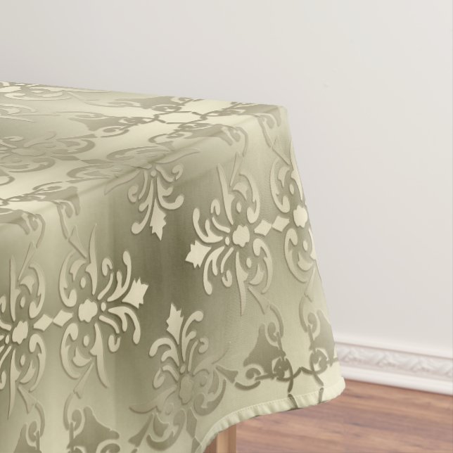Retro Muster der viktorianischen Art Tischdecke (Beispiel)