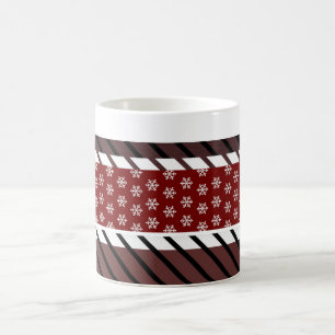 Retro-Muster Kaffee-Tasse Verwandlungstasse