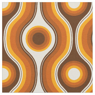 Retro-Muster Stoff