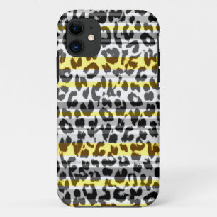 Retro-Muster Tierdruck-Textur eines Leoparden Case-Mate iPhone Hülle