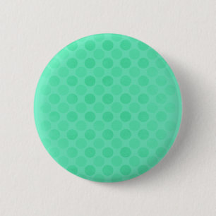 Retro-Muster verblasster grüner Kreise Button