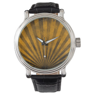 Retro Musterhintergrund Armbanduhr