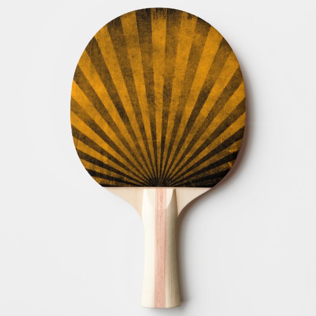 Retro Musterhintergrund Tischtennis Schläger (Vorderseite)