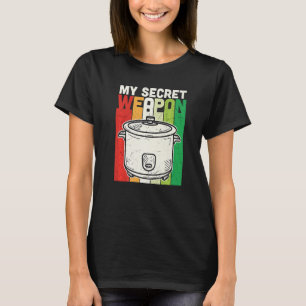 Retro My Secret Weapon Kulinarischer Koch Cook Co T-Shirt