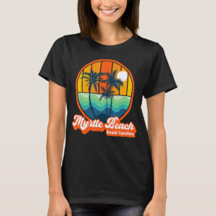 Retro Myrtle Beach South Carolina Summer Family Va T-Shirt