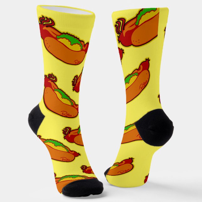 Retro Myrtle Beach Typ Socken (Gewinkelt)