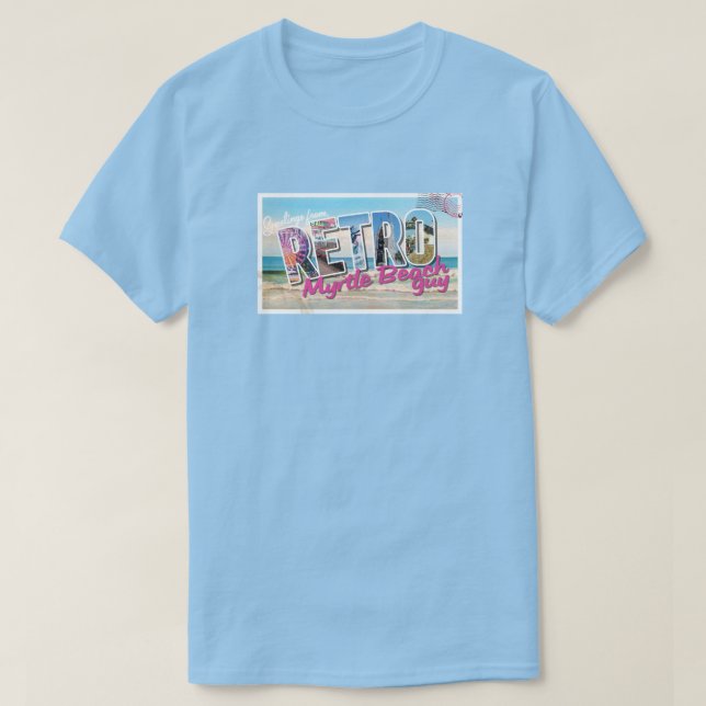 Retro Myrtle Beach Typ T-Shirt (Design vorne)