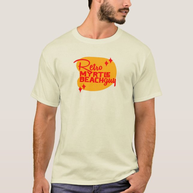 Retro Myrtle Beach Typ T-Shirt (Vorderseite)