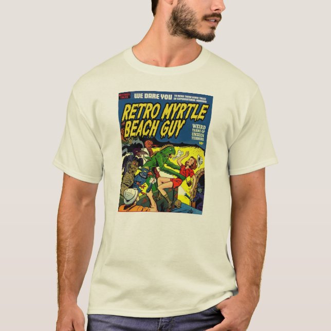 Retro Myrtle Beach Typ T-Shirt (Vorderseite)