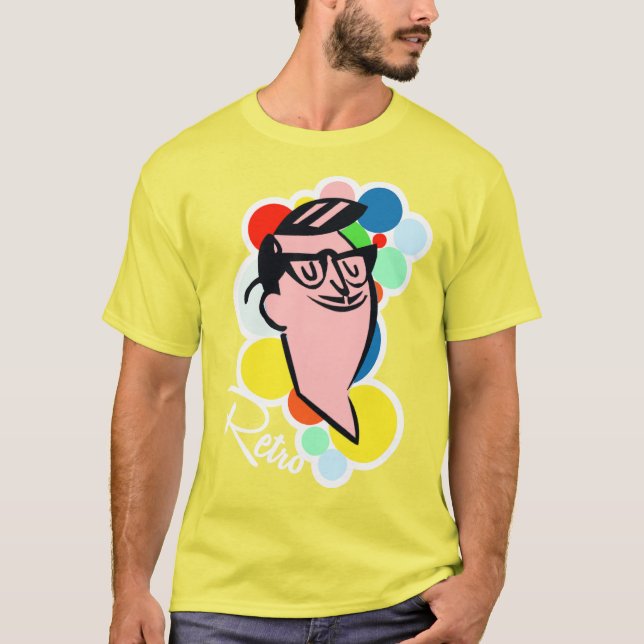 Retro Myrtle Beach Typ T-Shirt (Vorderseite)