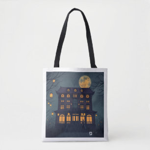 Retro Mysteriöses Spuk koreanisches Hotel Tasche