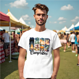Retro Nature T-Shirt für Gen Z Adventurers Camp Vi