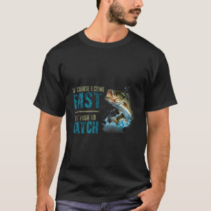 Retro natürlich komme ich schnell Got ich Fisch zu T-Shirt