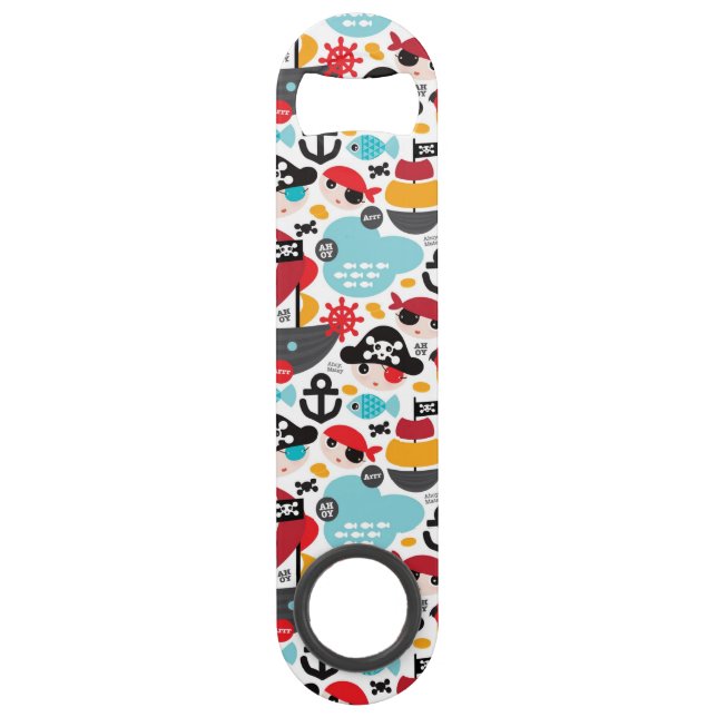 Rétro navigation d'illustration de pirates (Devant)