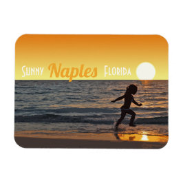 Retro Neapel Florida Magnet