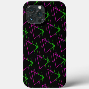 Retro Neon Geometric Muster Case-Mate iPhone Hülle