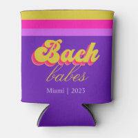 Retro Neon Lila Junggeselinnen-Abschied