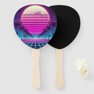 Retro, Neonmoon/Palmen im 80er Fächer