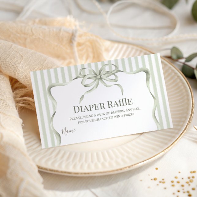 Retro Neutral Bow Cafe Bebe Coffee Baby Shower Begleitkarte (Von Creator hochgeladen)