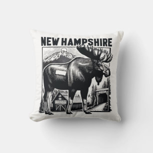 Retro New Hampshire Kissen