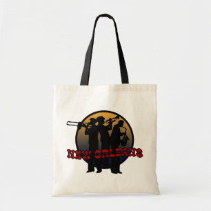 Retro New- Orleansjazz Tragetasche