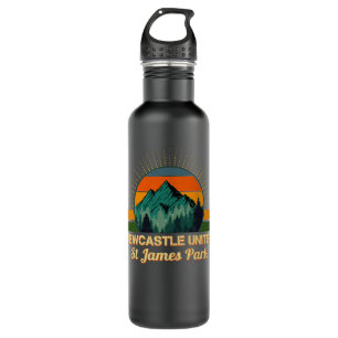 Retro Newcastle United St James Park Moutains Camp Edelstahlflasche