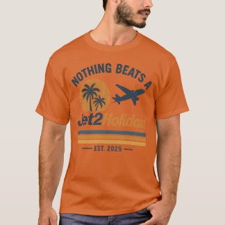 Retro Nichts schlägt einen Jet2-Urlaub Design Vint T-Shirt